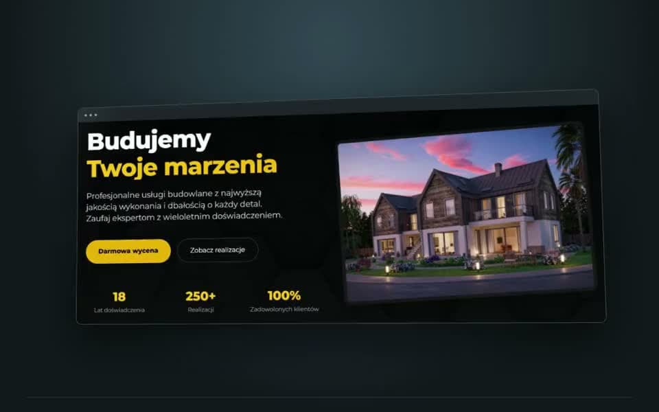 Podgląd projektu BCC - Bogdan Constructions Company