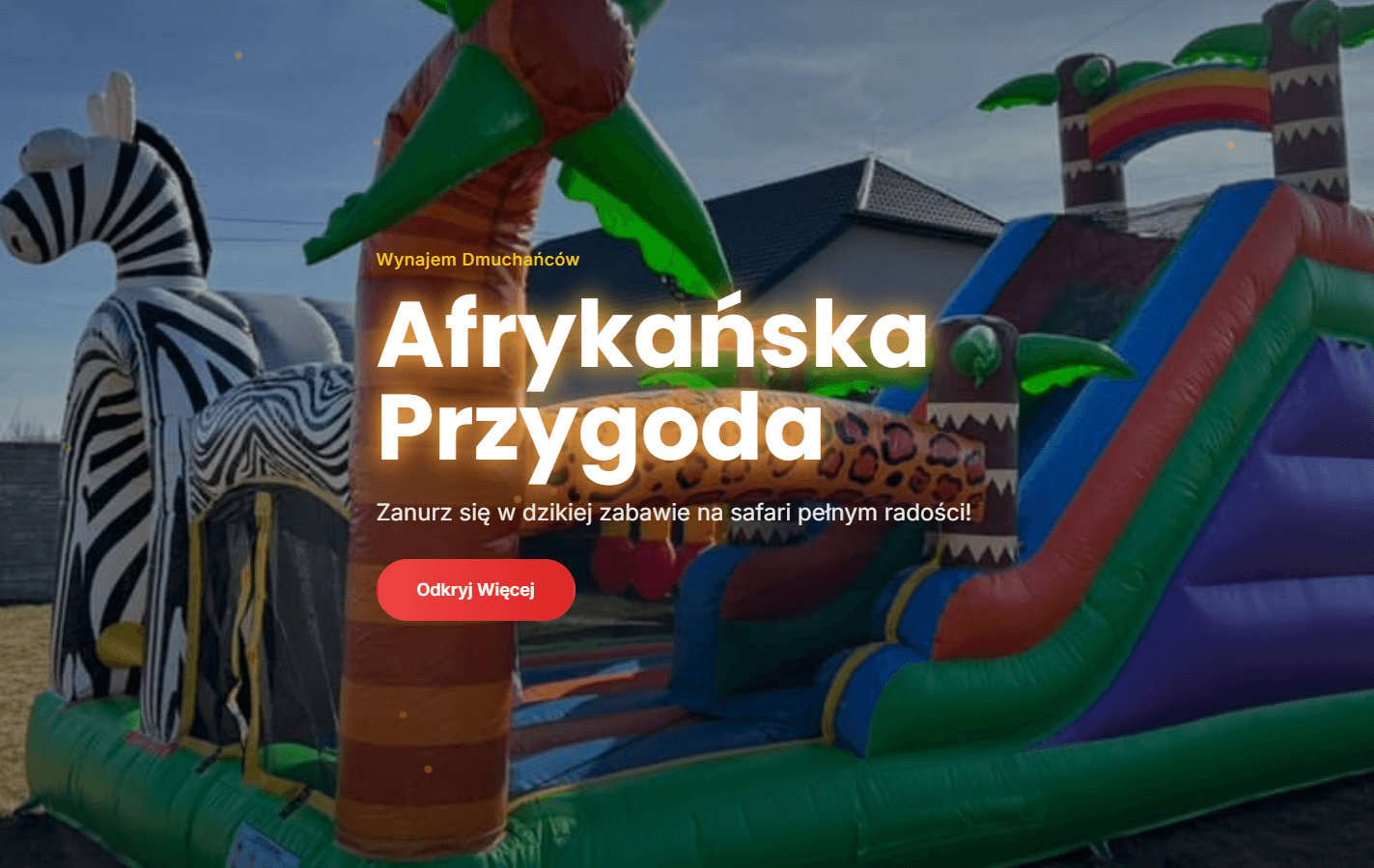 Dmuchańce Afryka - Strona Wynajmu Dmuchańców